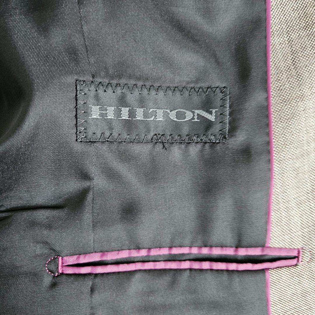 ヒルトン セットアップ REDA パンツスーツ ブラウン ウール