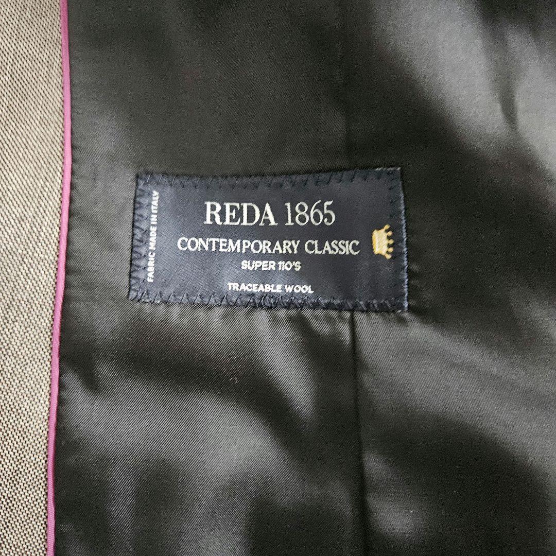 ヒルトン セットアップ REDA パンツスーツ ブラウン ウール