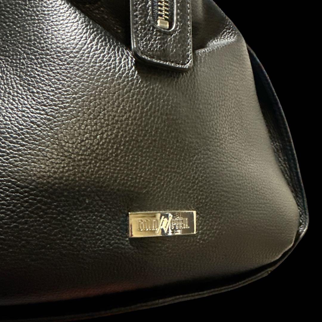 メルセデスベンツ×ゴールドファイル　コラボボストンバッグ　本革 牛革