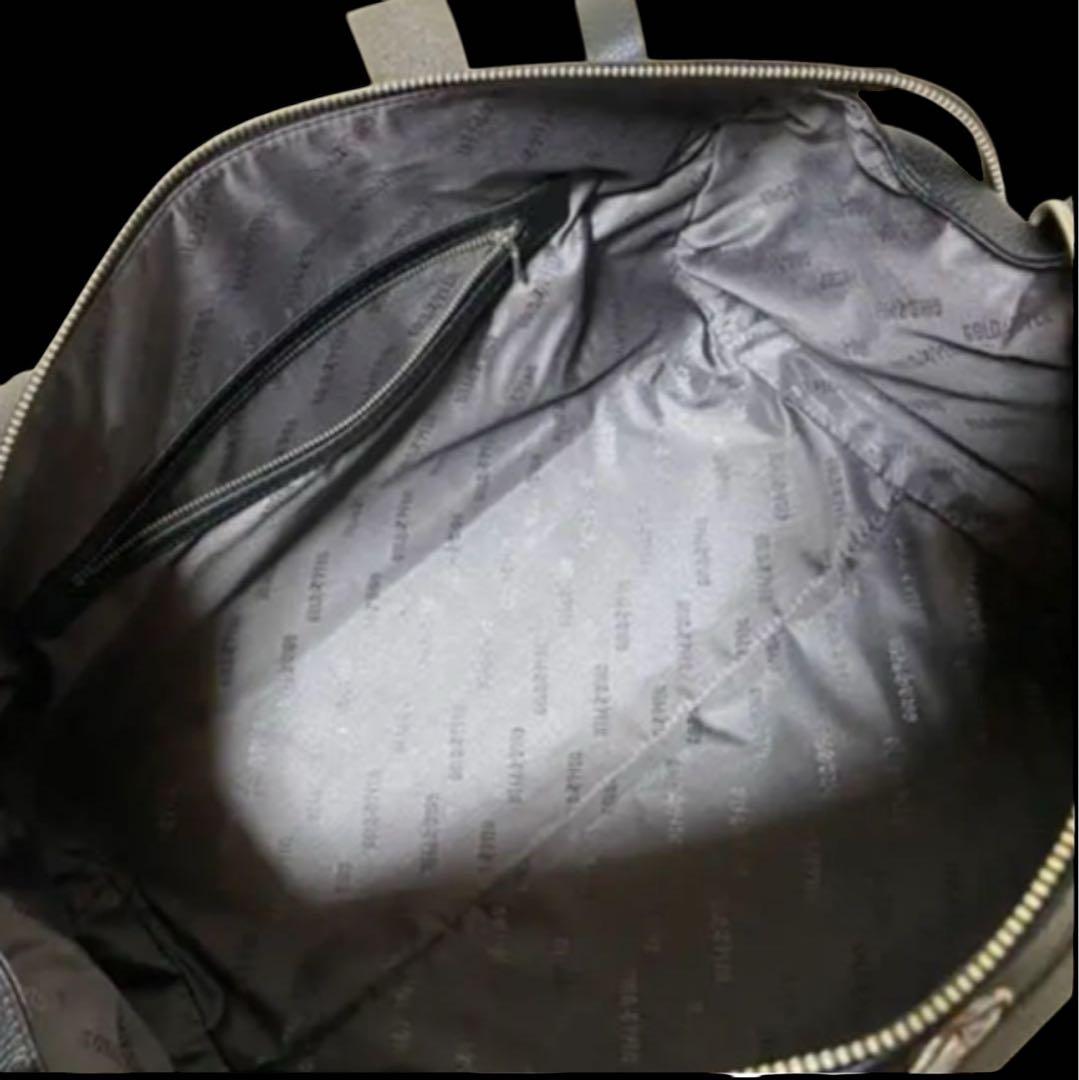 メルセデスベンツ×ゴールドファイル　コラボボストンバッグ　本革 牛革