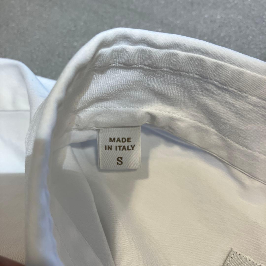 Brioni ドレスシャツ ストレッチ　ブリオーニ　イタリア製　ホワイト