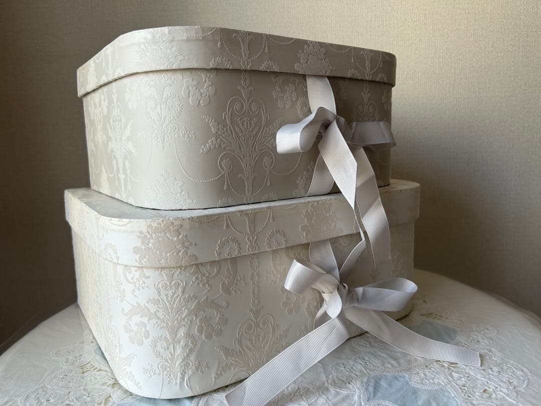 貴重⭐︎ローラアシュレイ ジョゼッテ収納ボックス2個セット