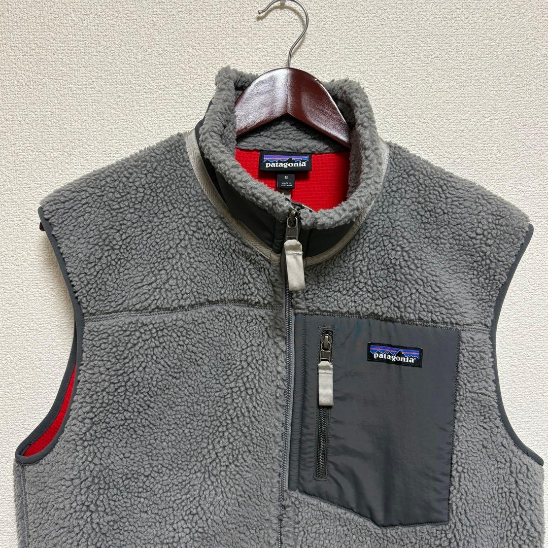 patagonia レトロx ベスト グレー
