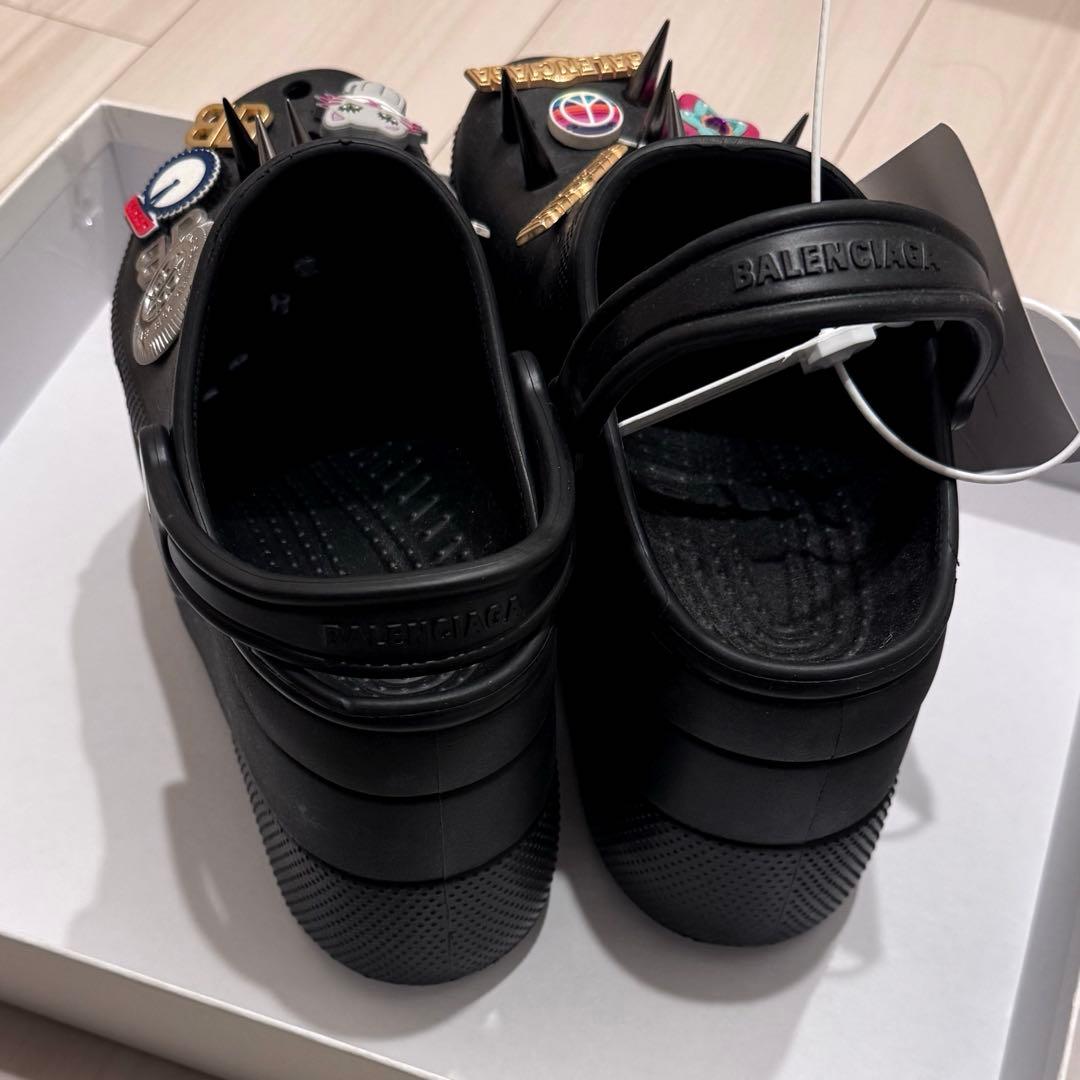 新品　BALENCIAGA crocs クロックス 厚底サンダル バレンシアガ
