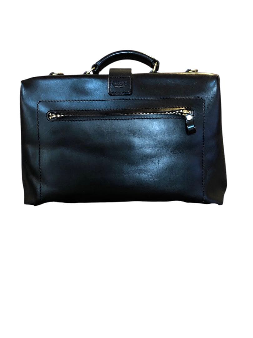 【カスタム多数】HERZ ソフトダレスバッグ 2way ショルダーバッグ 黒　鞄