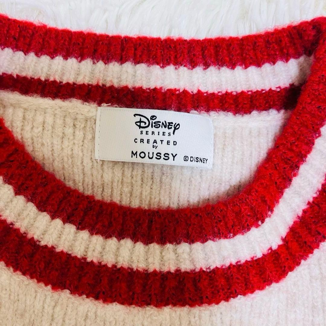 MD X'mas KNIT / ミニー/moussy ディズニーニット