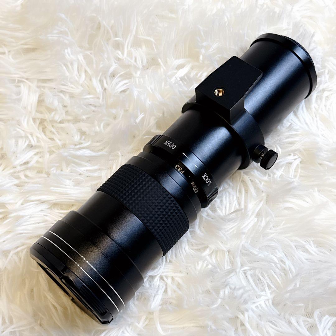 【あ】超望遠レンズ　Canon EFマウント用 420-800mm