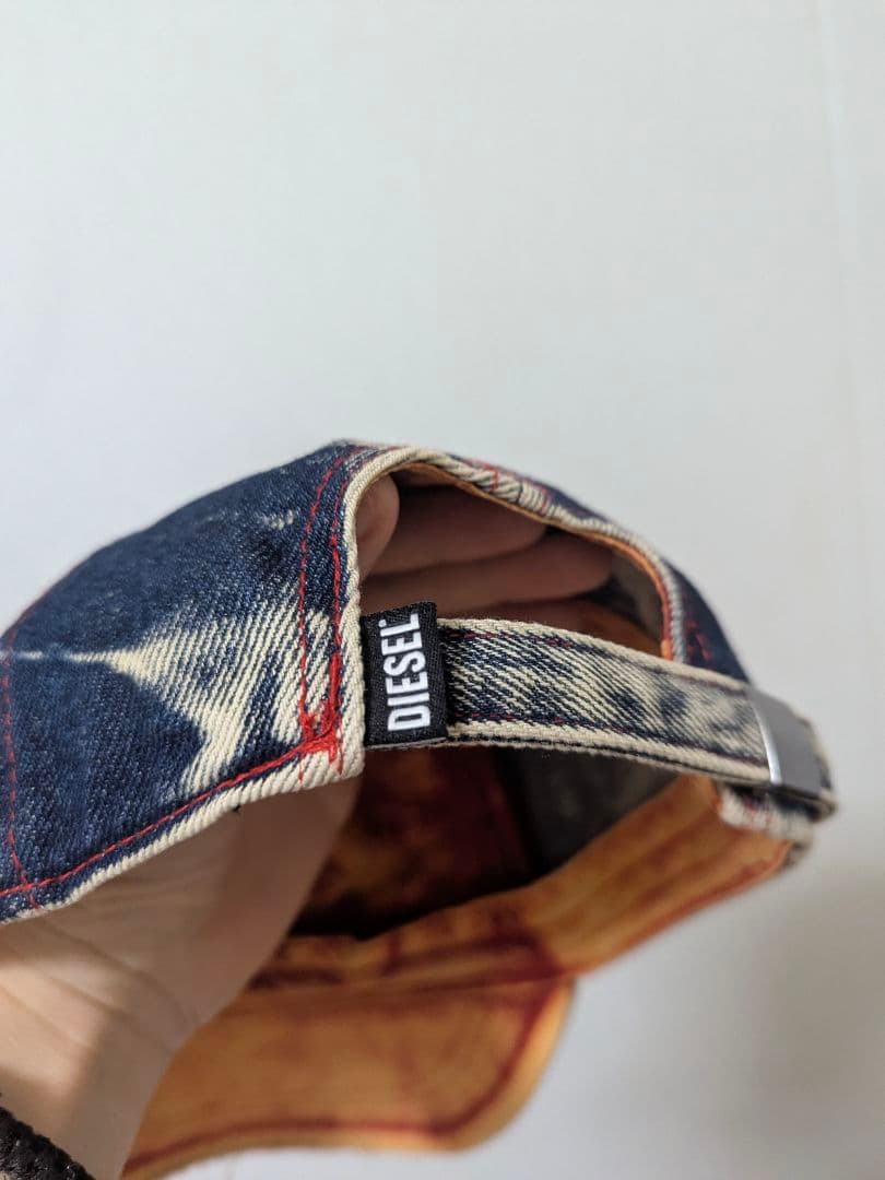 DIESEL　ダメージ デニムキャップ C-SEYMON