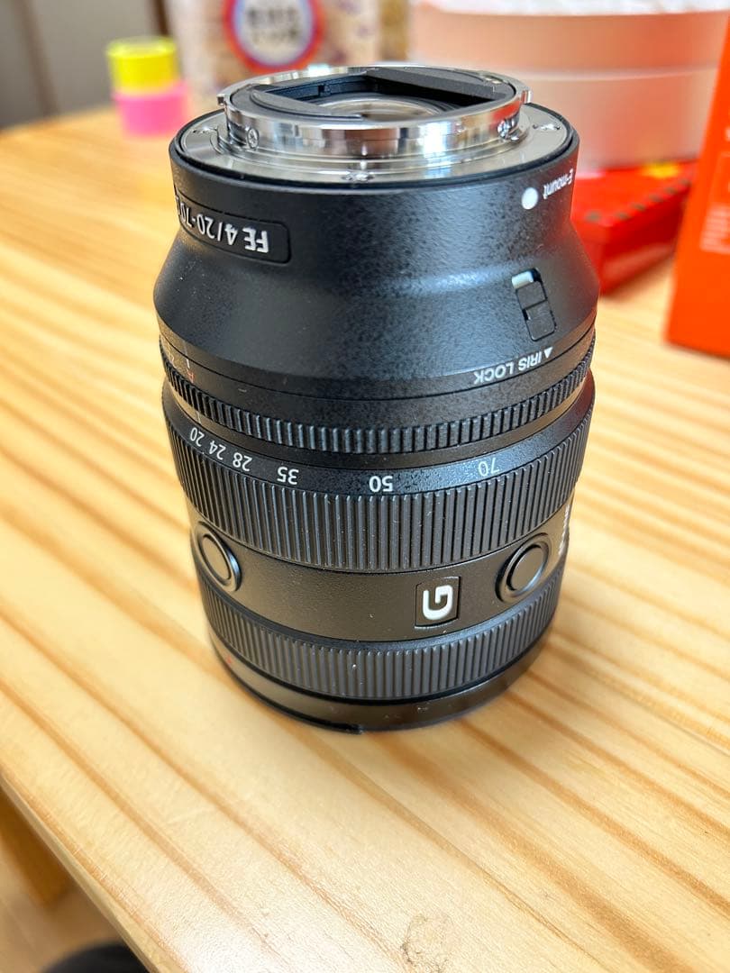 SONY FE20-70mm F4G レンズ