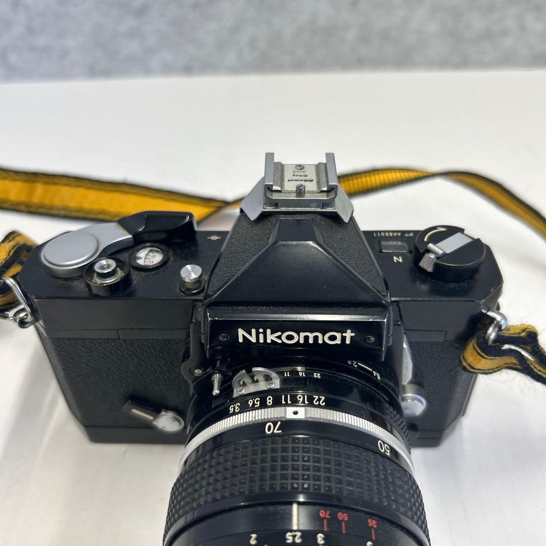 Nikon Nikomat 一眼レフカメラ 50mmレンズ付き