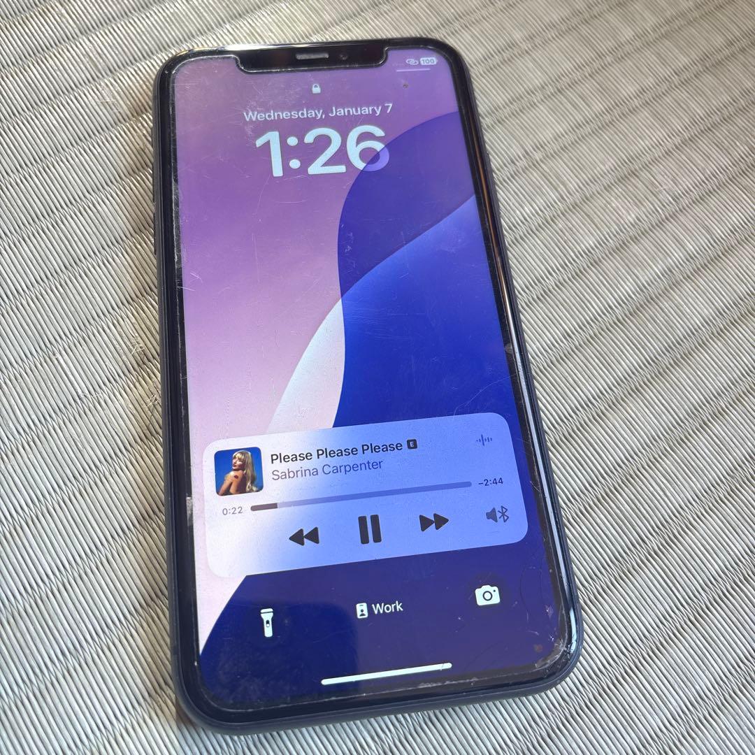 Apple iPhone 11 スペースグレー 本体 | カメラ音無し