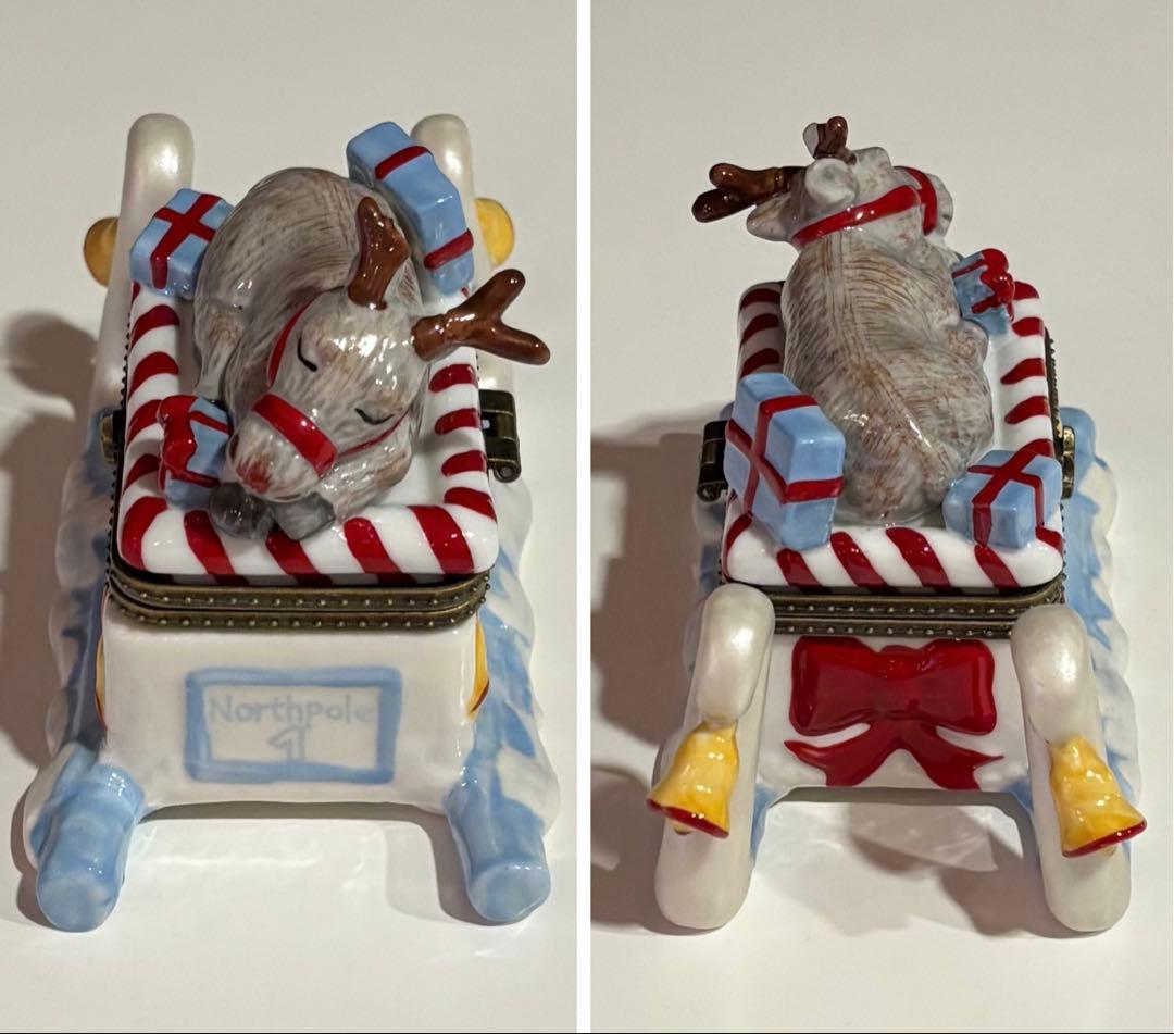 Villeroy & Bochビレロイ&ボッホ クリスマスヒンジボックス4点