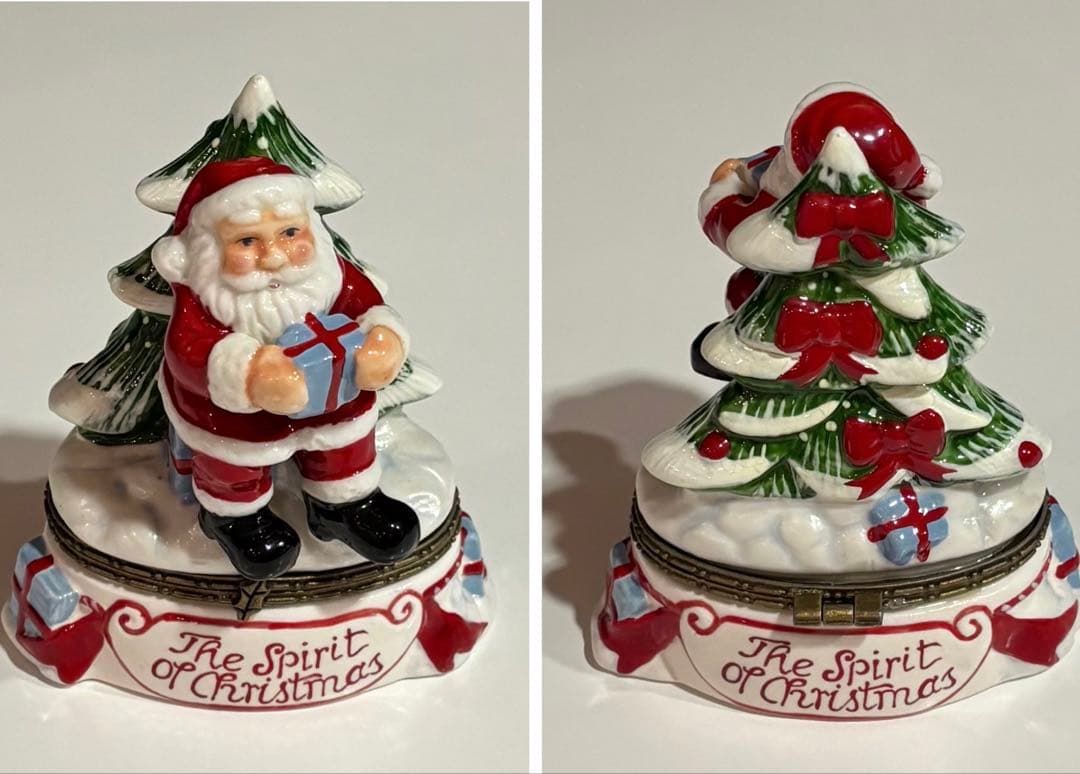 Villeroy & Bochビレロイ&ボッホ クリスマスヒンジボックス4点