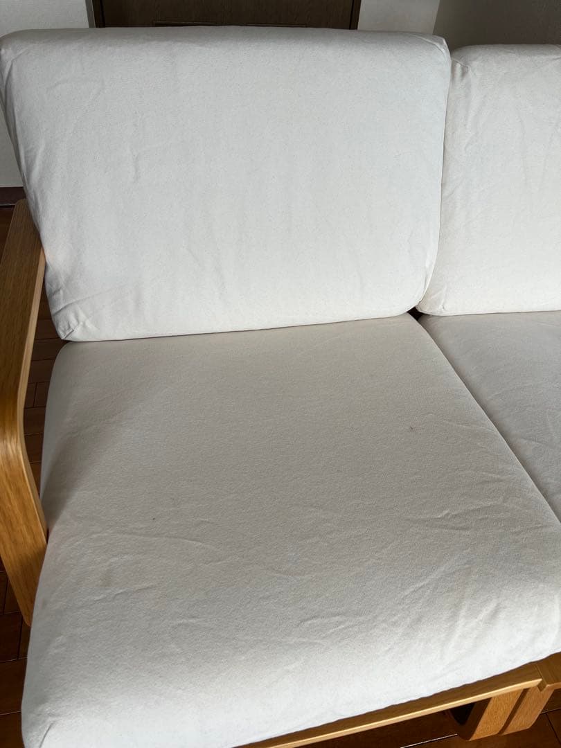 【無印良品】リビングでもダイニングでもつかえるソファチェア（2脚セット）