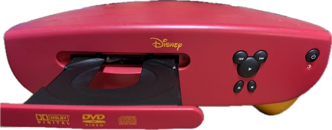 ディズニー ミッキーマウス 14型ブラウン管テレビ ＋ DVDプレイヤー