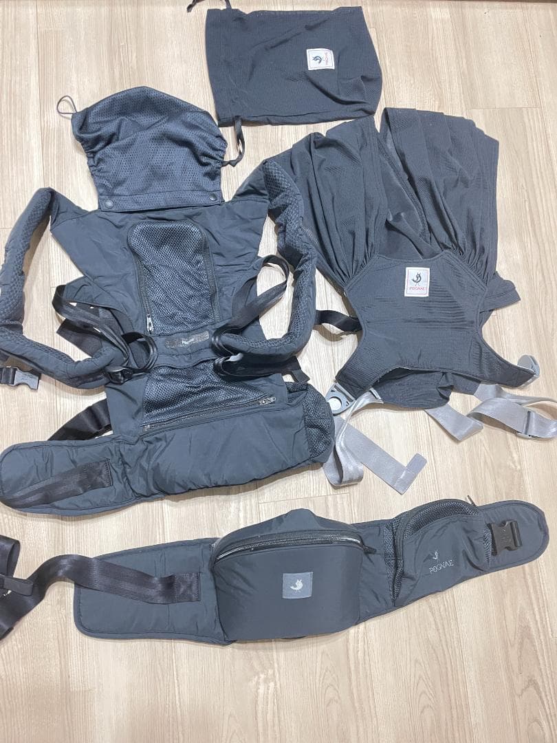 【あーちゃん】オールインワンポグネー抱っこ紐とベットメリー