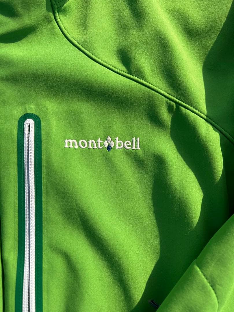 montbell soft shell jacket y2k 刺繍