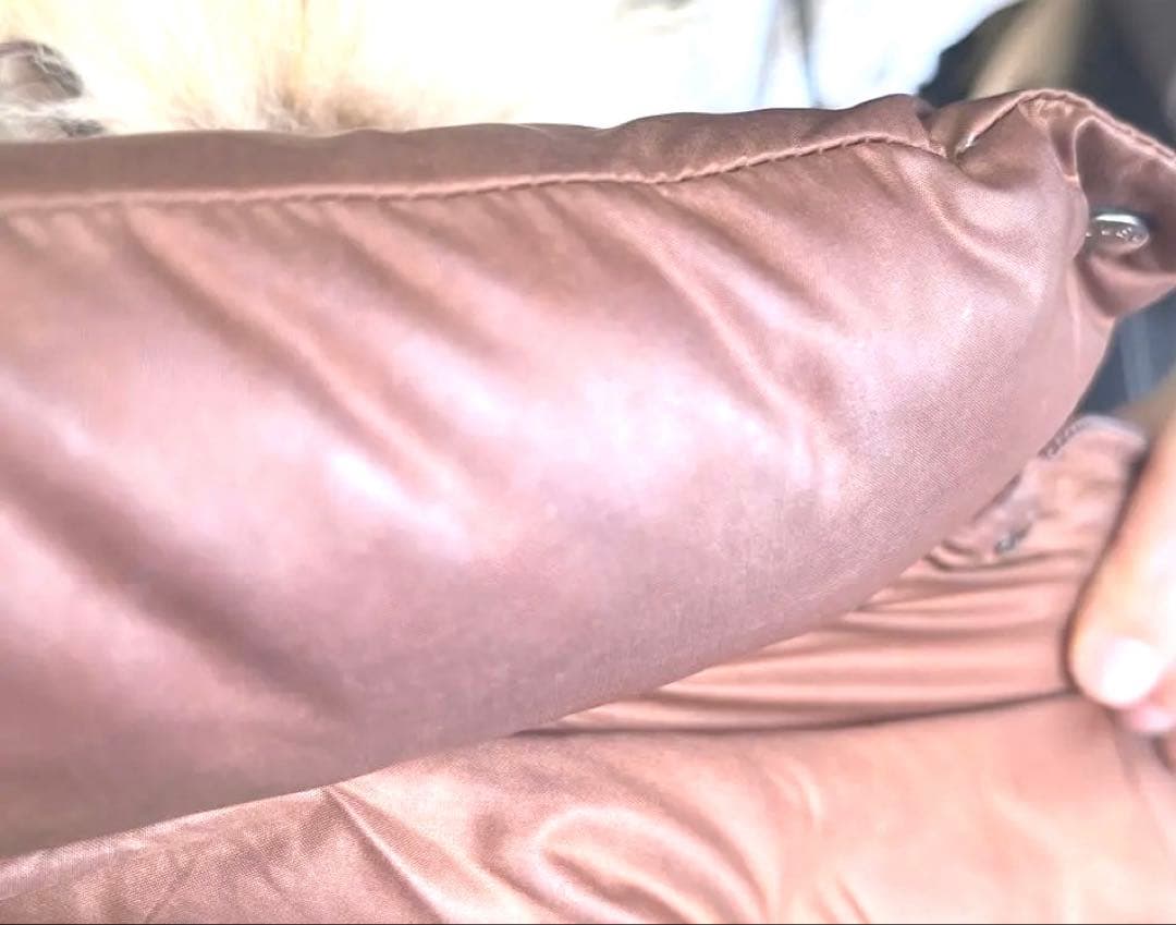 モンクレール バレンティーヌ ダウンジャケット 最高級茶タグ　ブラウン