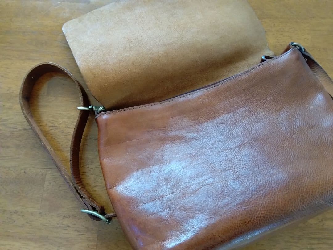 Organ Herz ショルダーバッグ G-37 アンバーM！ 定価38500円