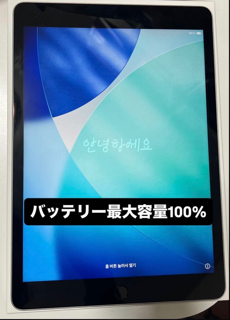 iPad 第9世代 64G Wi-Fi シルバー ケーブル、アダプター付