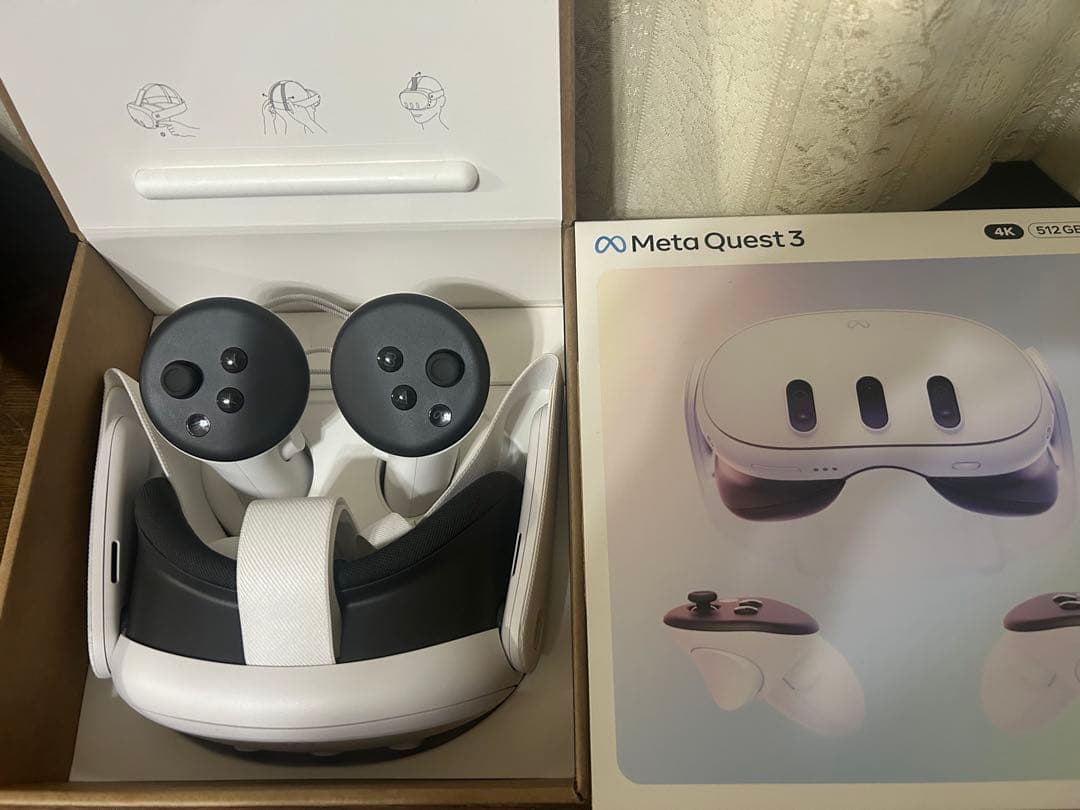  Quest 3 512GB セット（本体保証書あり）