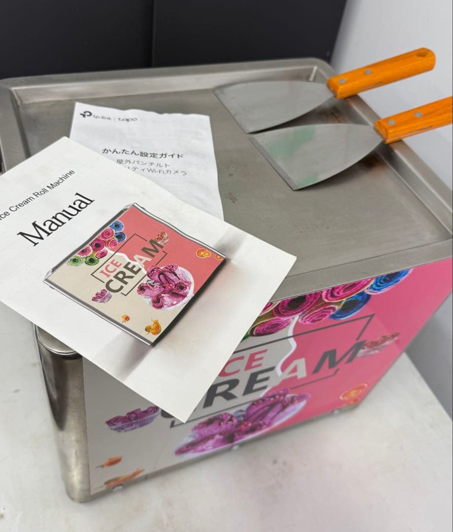 ホ*ー様 ロールアイス機械　業務用