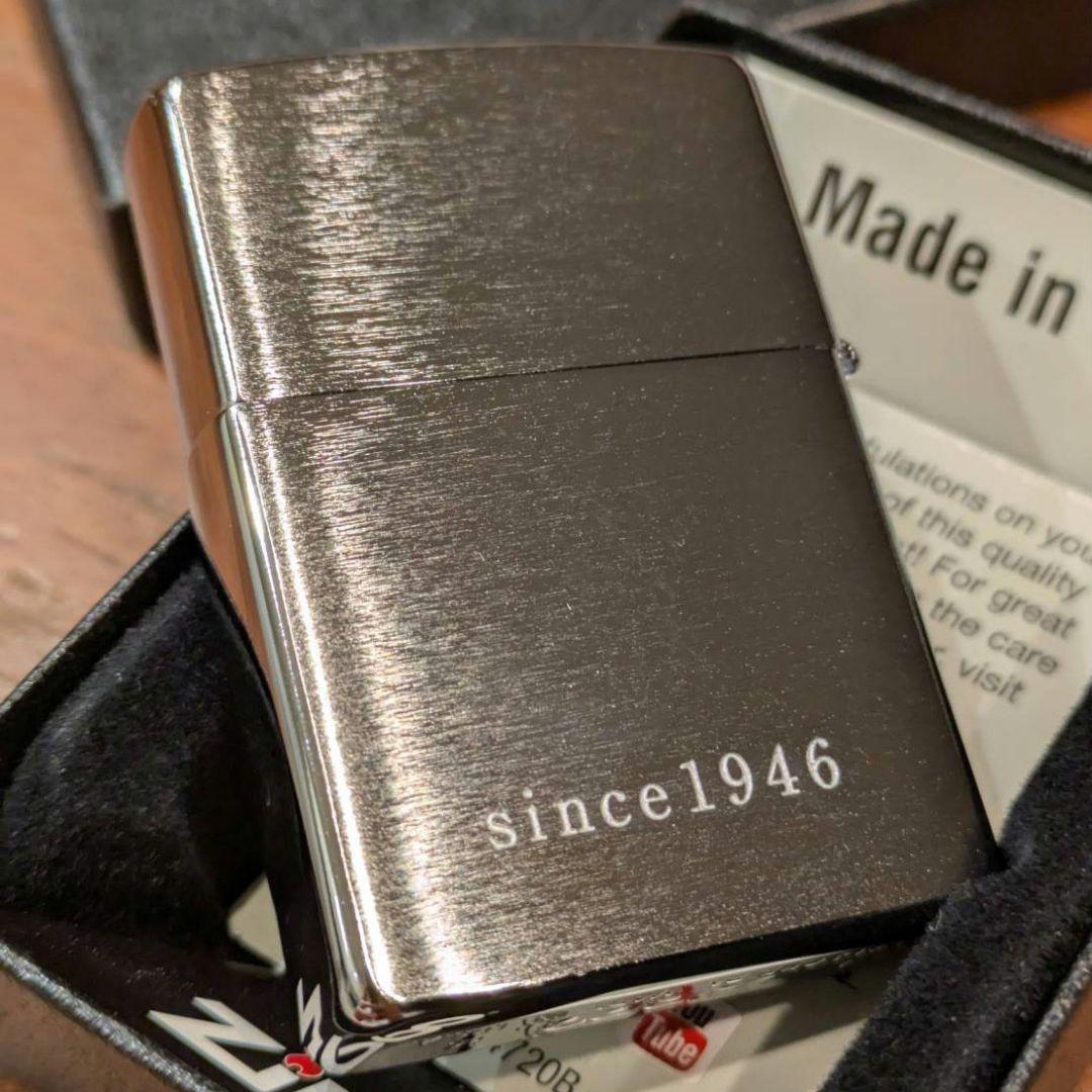 【新品】ピース Peaceロゴ シルバー Zippo 限定品