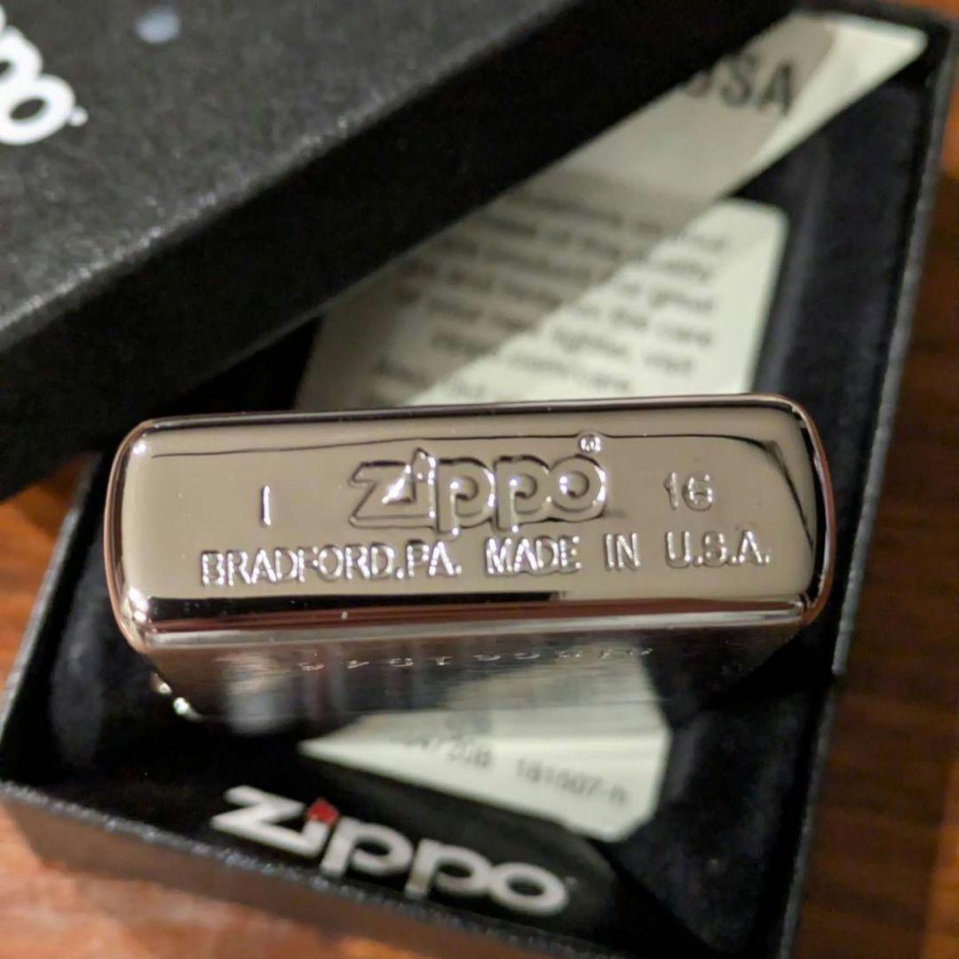 【新品】ピース Peaceロゴ シルバー Zippo 限定品