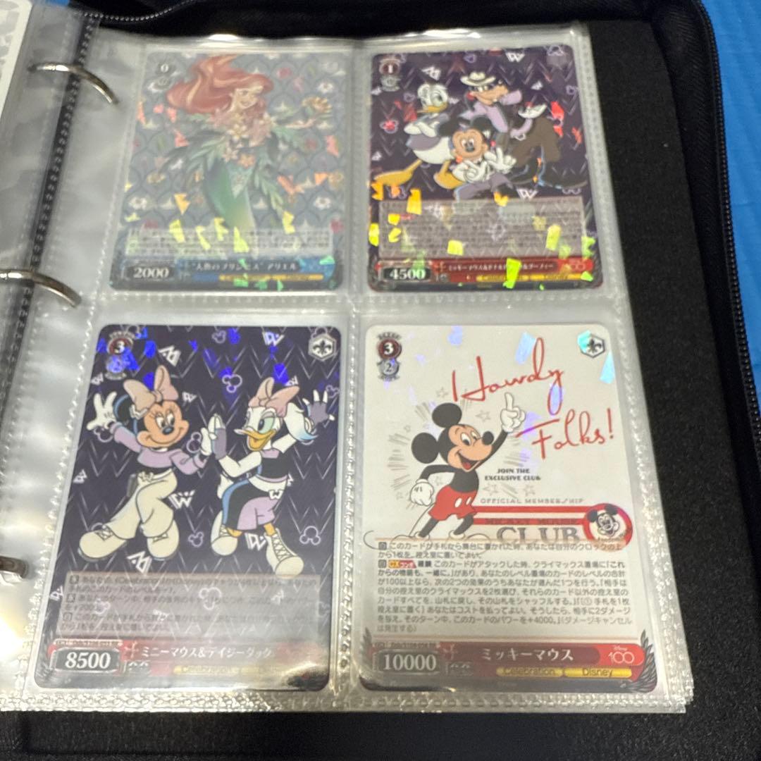 ヴァイスシュヴァルツ　ディズニー100周年　ディズニーカード　ディズニー