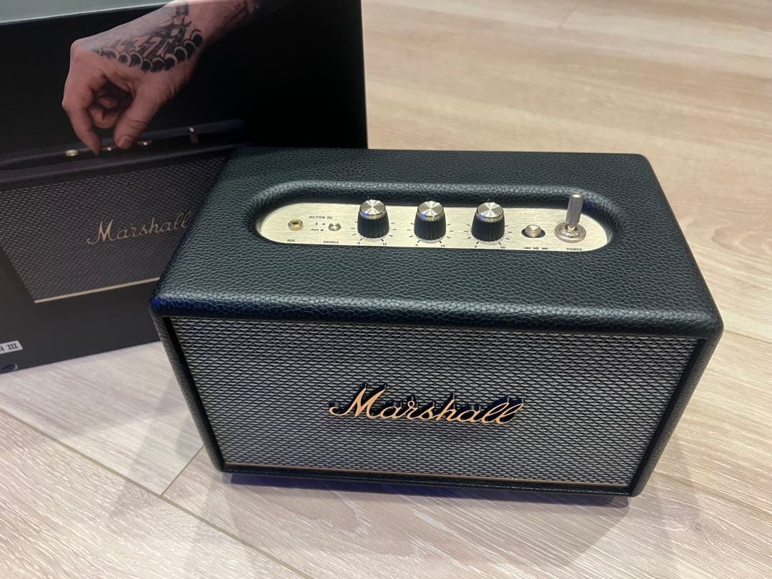 は*み様 Marshall ワイヤレススピーカー Acton III ブラック
