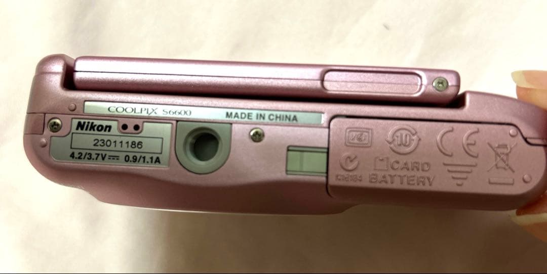 ほぼ新品 Nikon COOLPIX S6600 シルキーピンク
