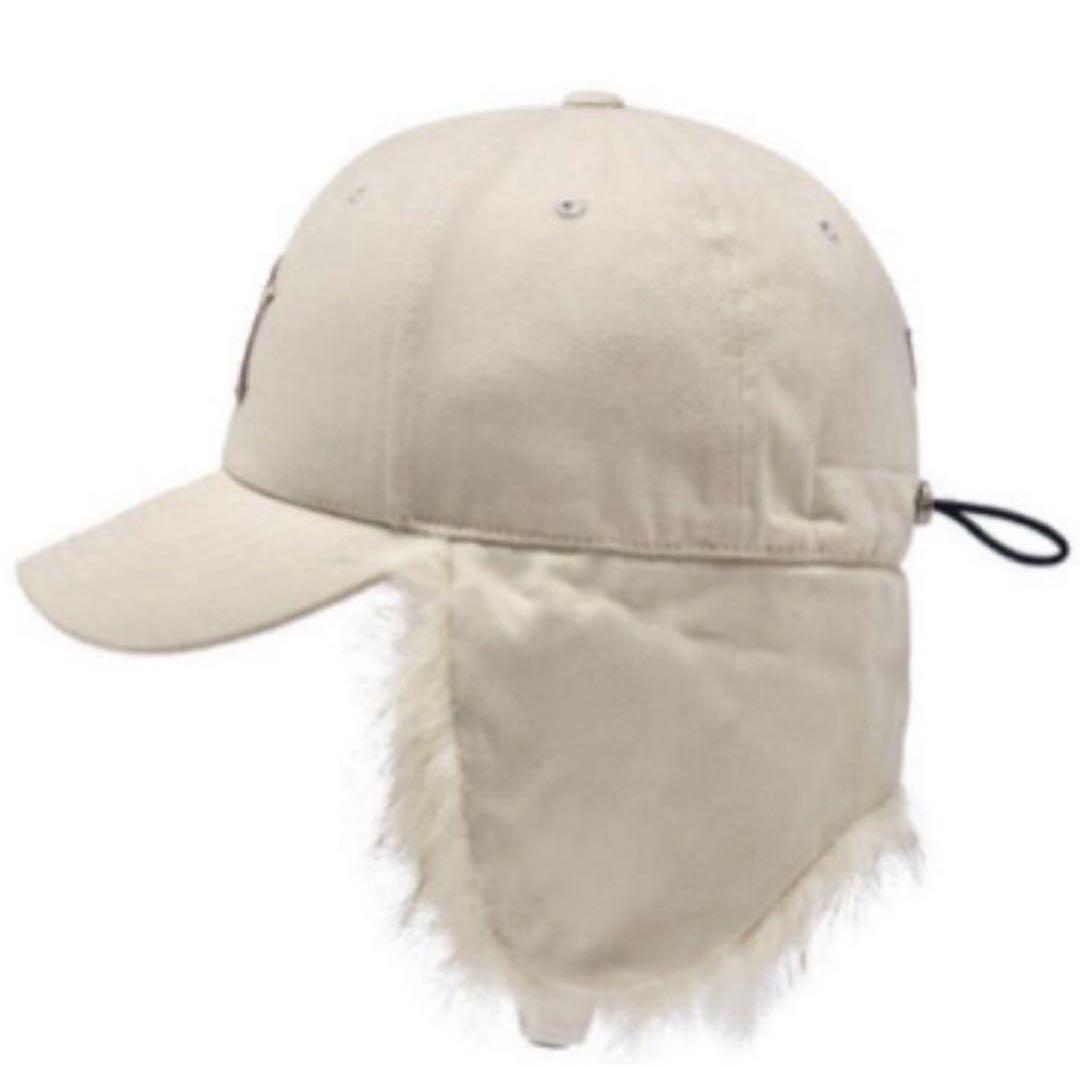 正規品 MLB KOREA イヤーフラップ キャップ aespaカリナ TWS