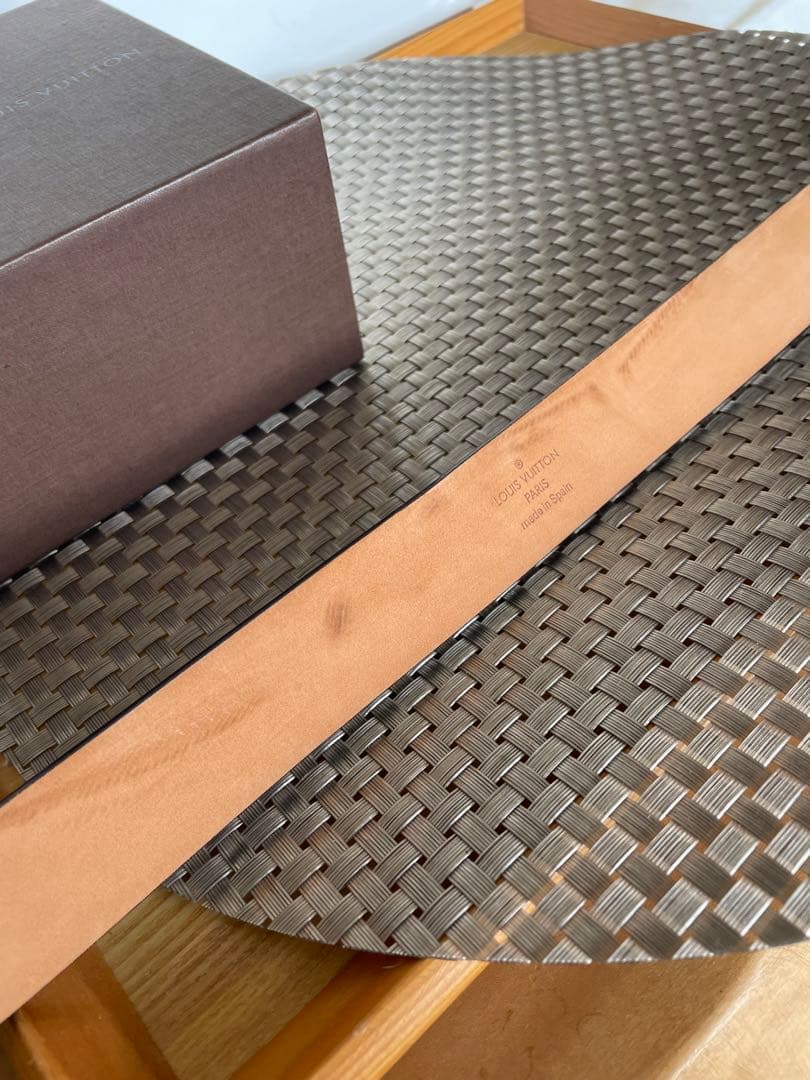 美品 大きいサイズ Louis Vuitton レザー ベルト
