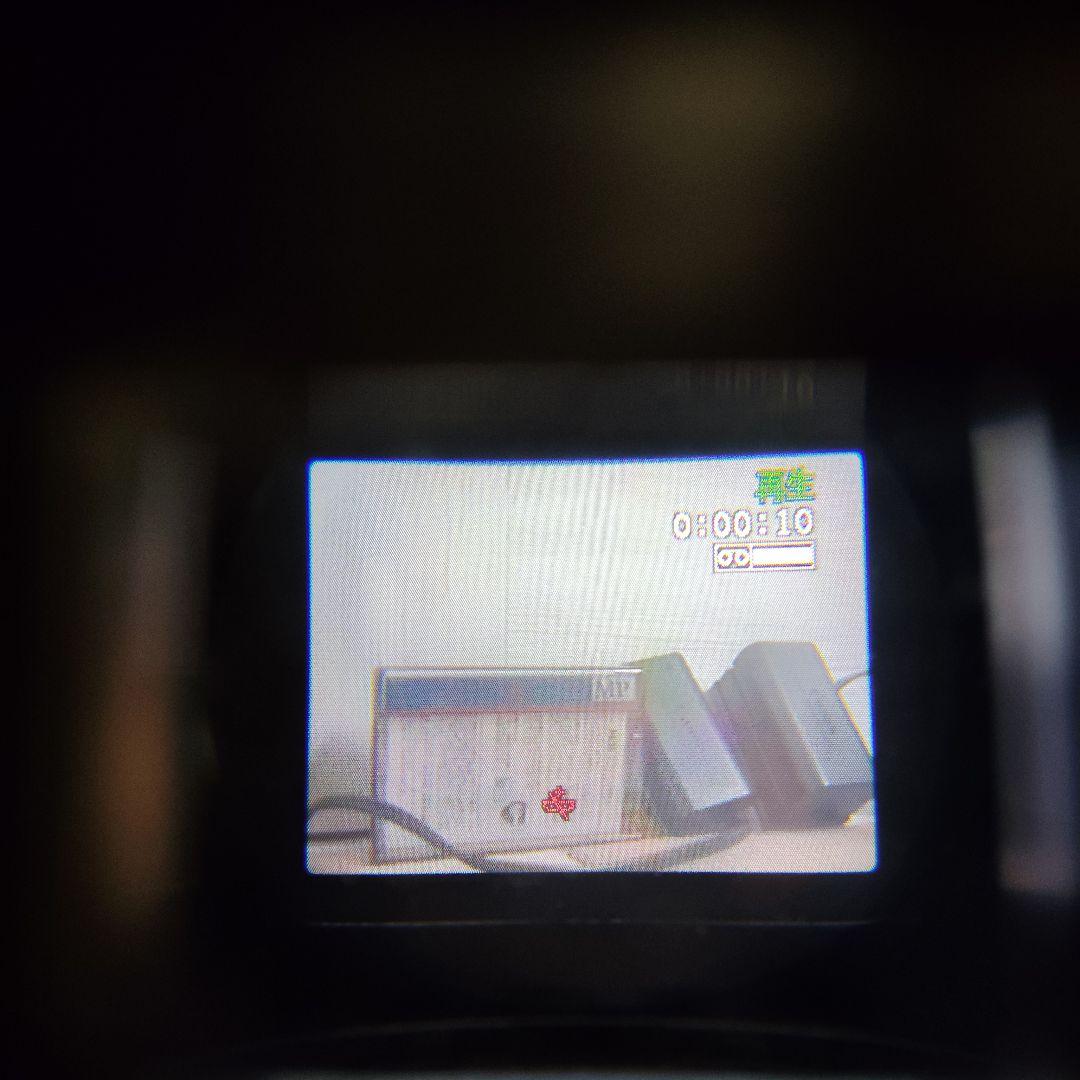 8mmビデオ　ダビング ビデオカメラ MB-E2＆バッテリー＆新品テープ　他