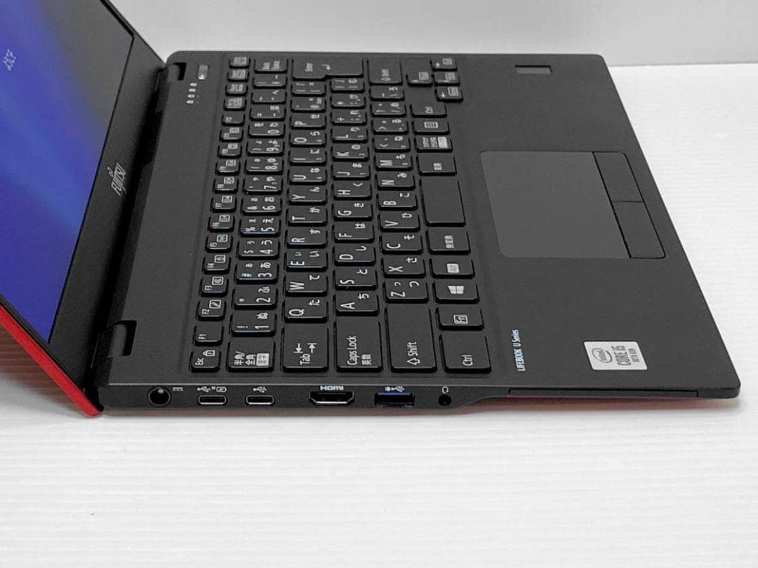 ガーネットレッド 第10世代Core i5 LIFEBOOK U9310/D⑧