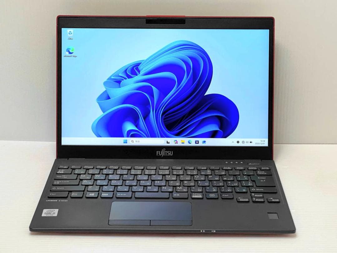 ガーネットレッド 第10世代Core i5 LIFEBOOK U9310/D⑧