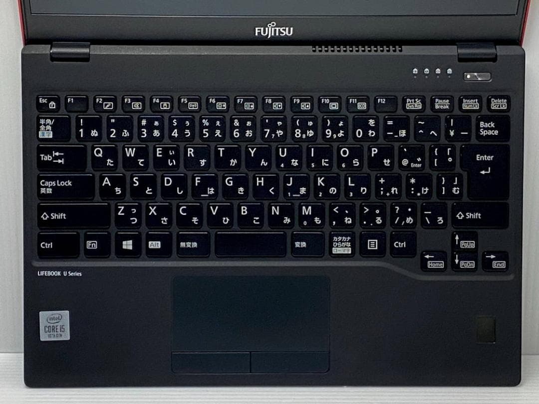 ガーネットレッド 第10世代Core i5 LIFEBOOK U9310/D⑧