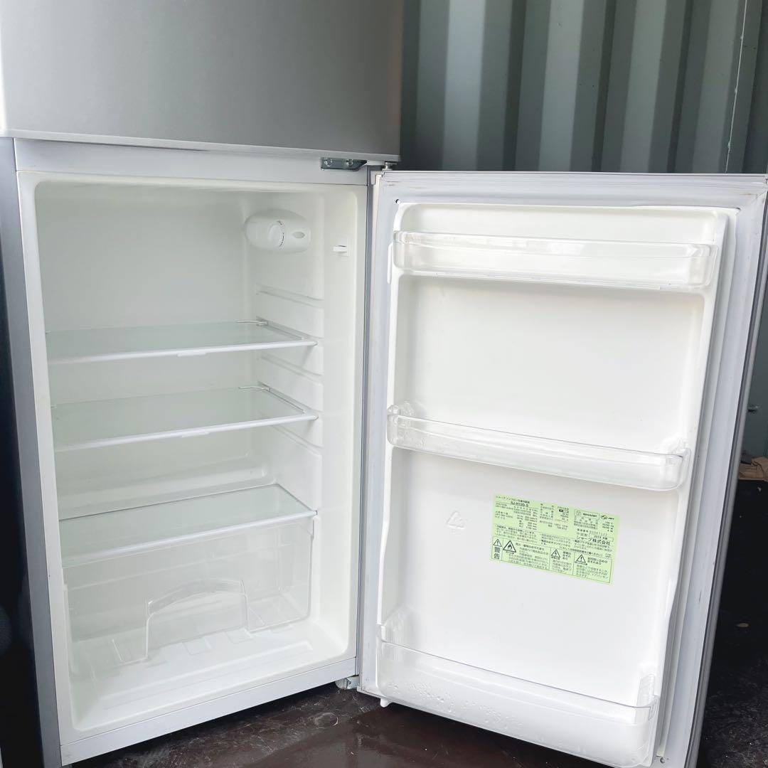 211取付無料！完動品！SHARPシルバースリム冷蔵庫 2020年製洗濯機セット