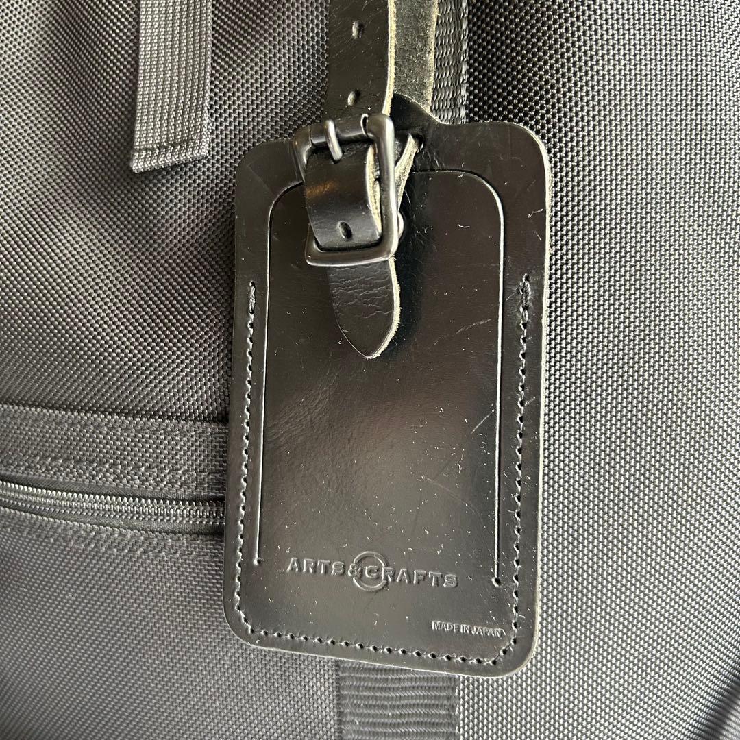 【美品】アーツアンドクラフツ ダブルシックスナイロン 3way トートバッグ　黒