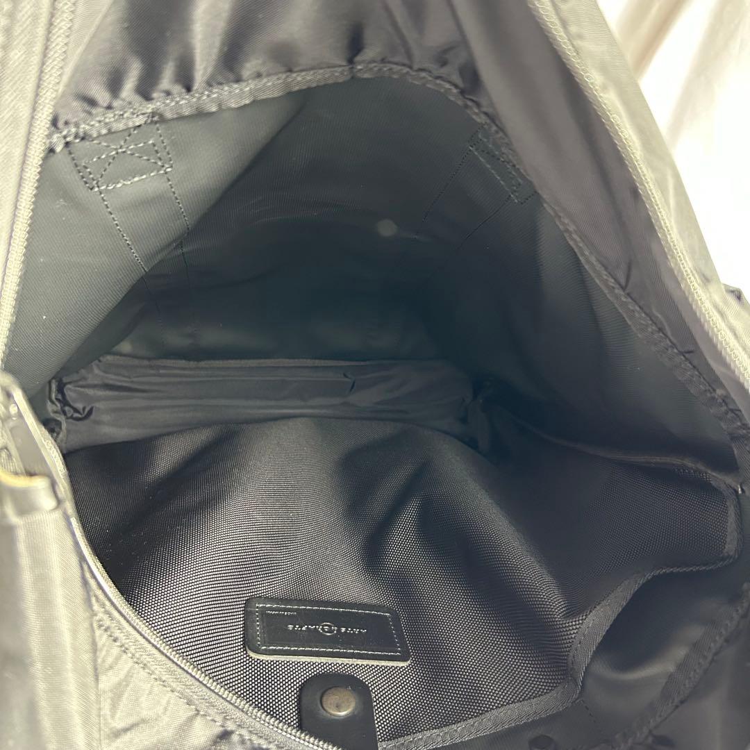 【美品】アーツアンドクラフツ ダブルシックスナイロン 3way トートバッグ　黒