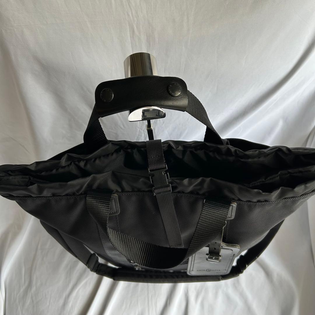 【美品】アーツアンドクラフツ ダブルシックスナイロン 3way トートバッグ　黒