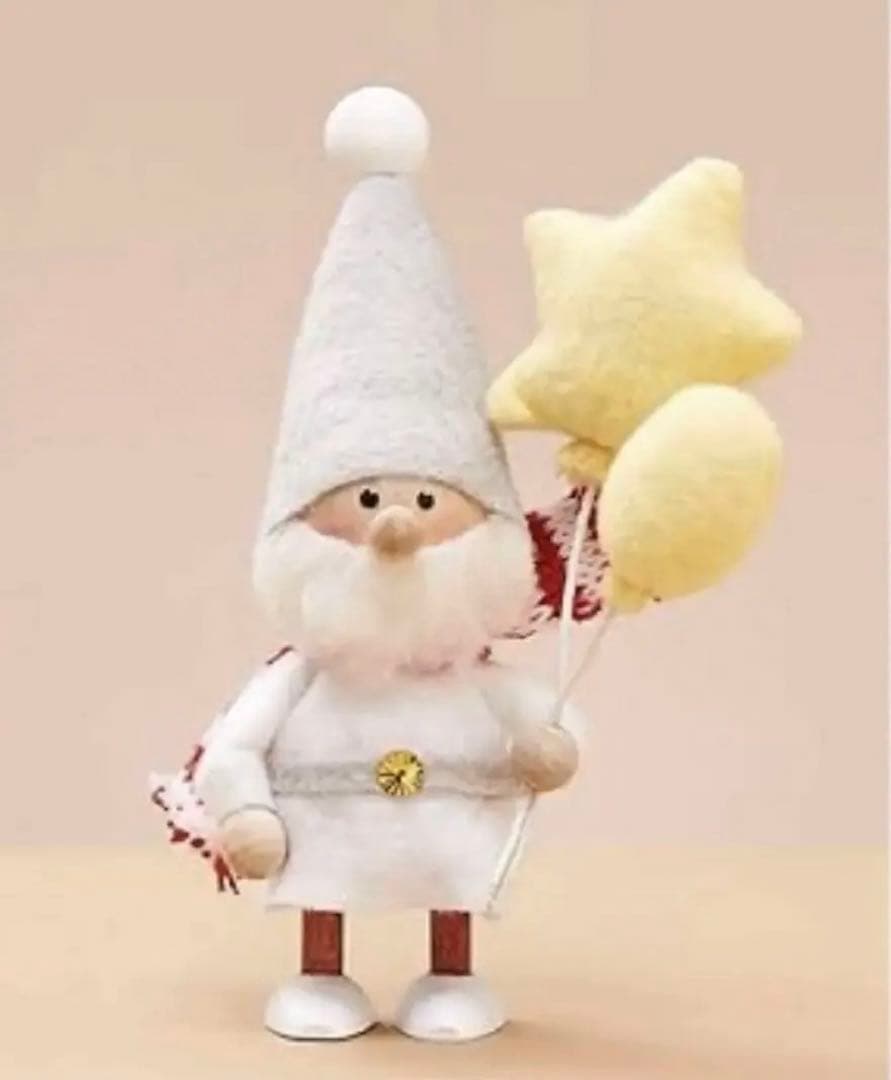 ノルディカニッセ　風船と星を持ったサンタ　三越伊勢丹限定品