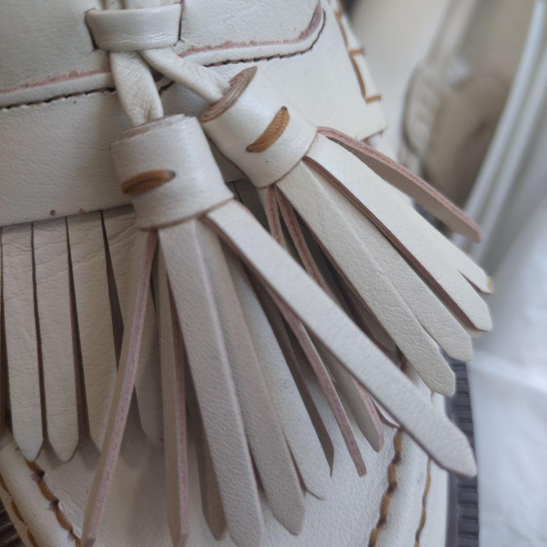 ランバン・オン・ブルー　タッセルフリンジローファー 22.5