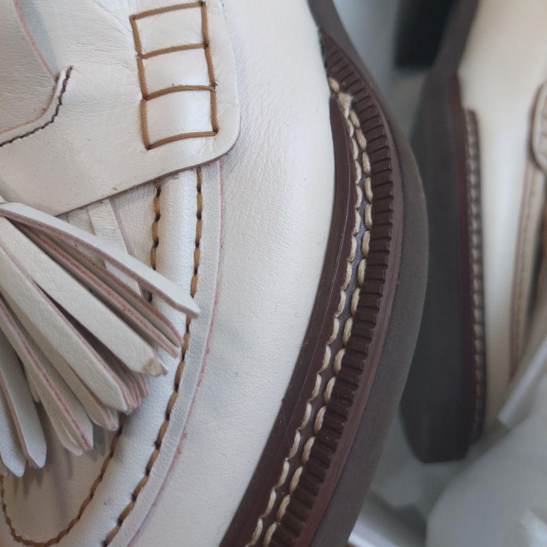 ランバン・オン・ブルー　タッセルフリンジローファー 22.5