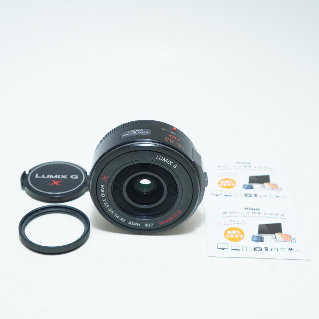 ★LUMIX G VARIO PZ 14-42 ★Panasonic★ブラック