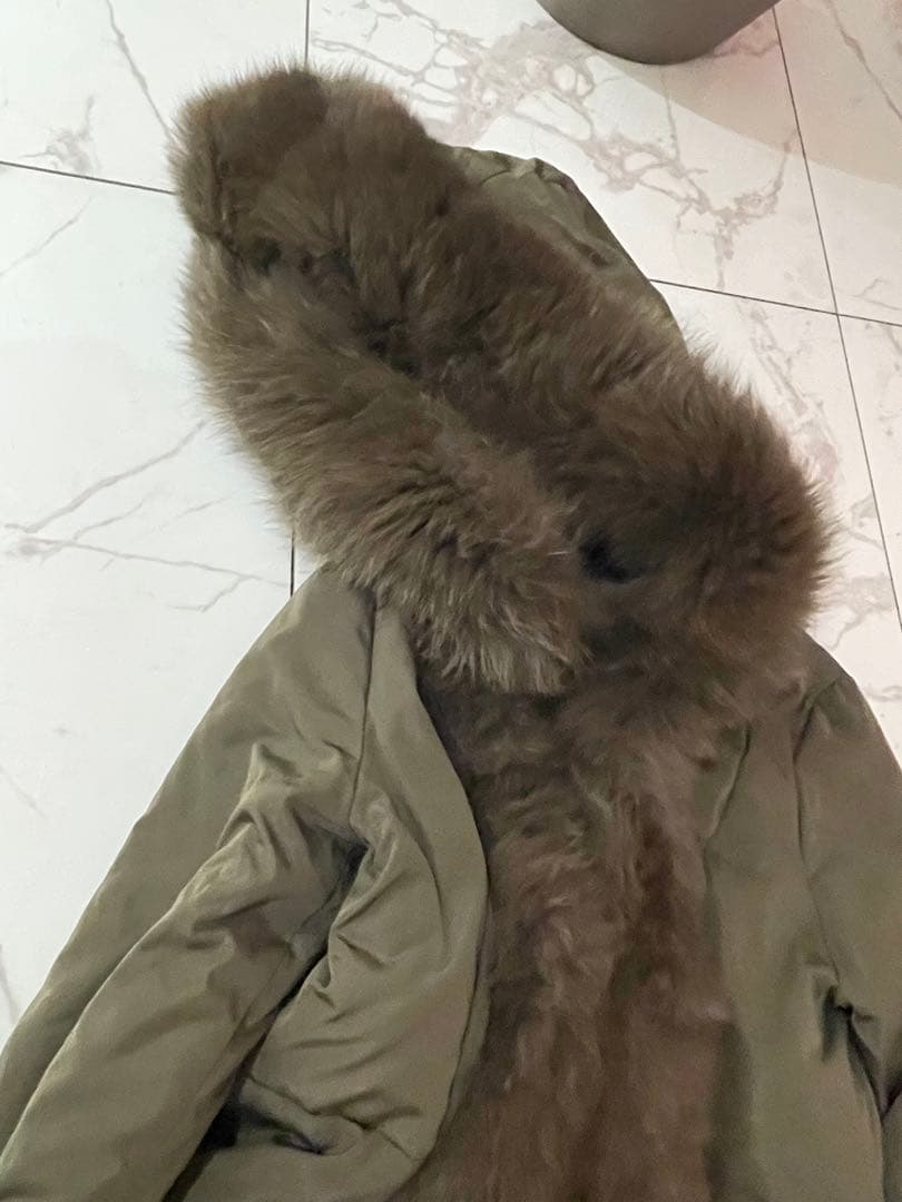 女優コート　フード付き　ロングダウンジャケット　グレースコンチネンタル　セオリー