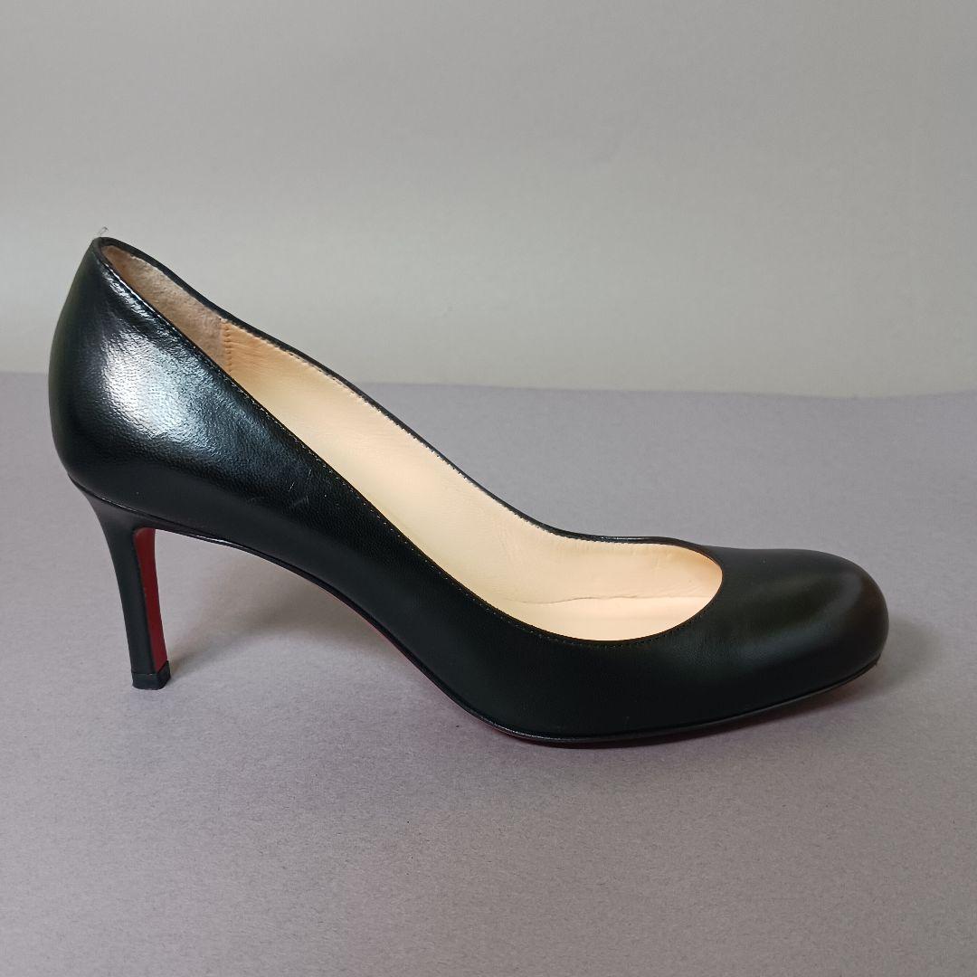 691/良品/Christian Louboutinルブタン/パンプス/ブラック