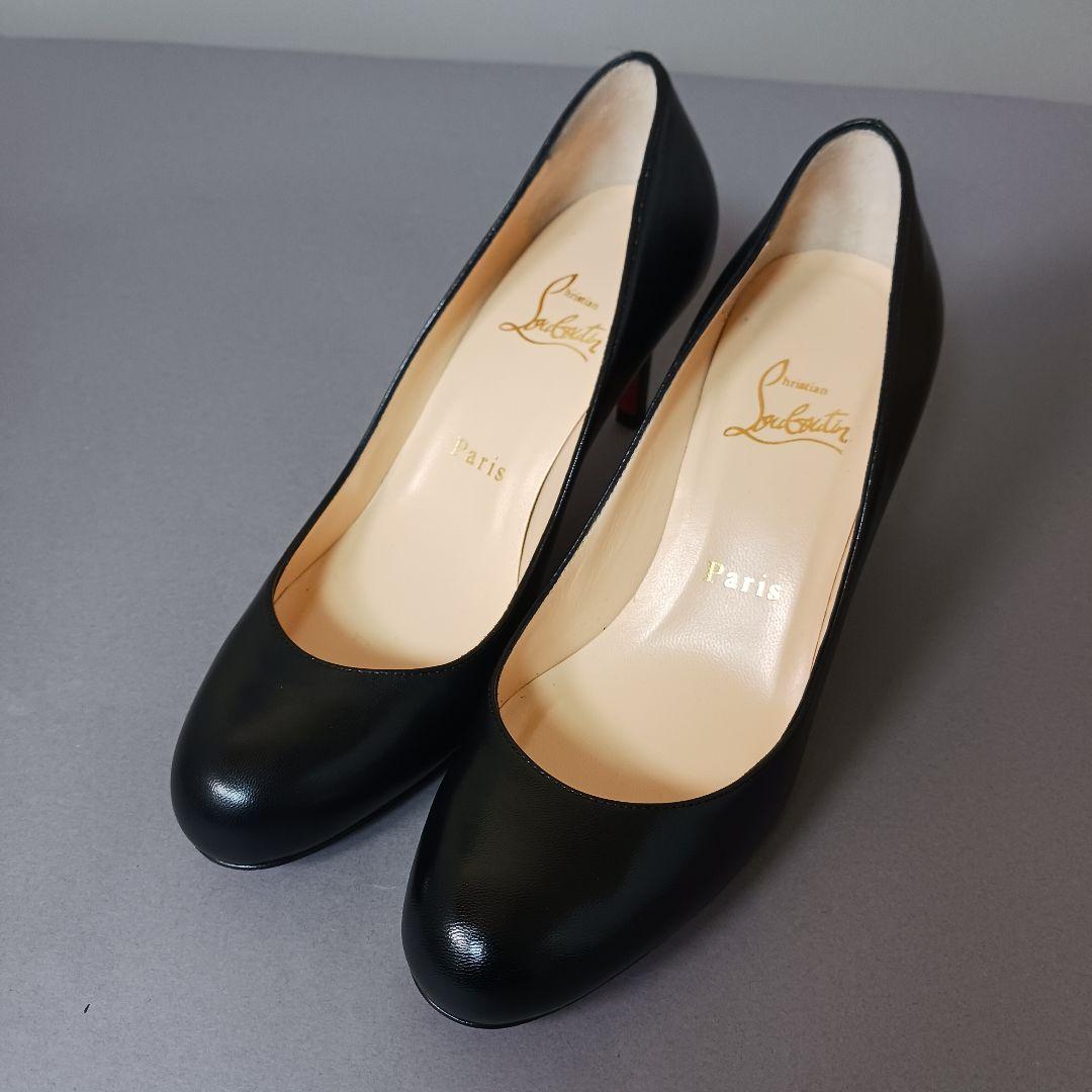 691/良品/Christian Louboutinルブタン/パンプス/ブラック