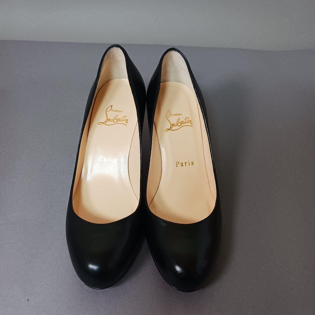 691/良品/Christian Louboutinルブタン/パンプス/ブラック