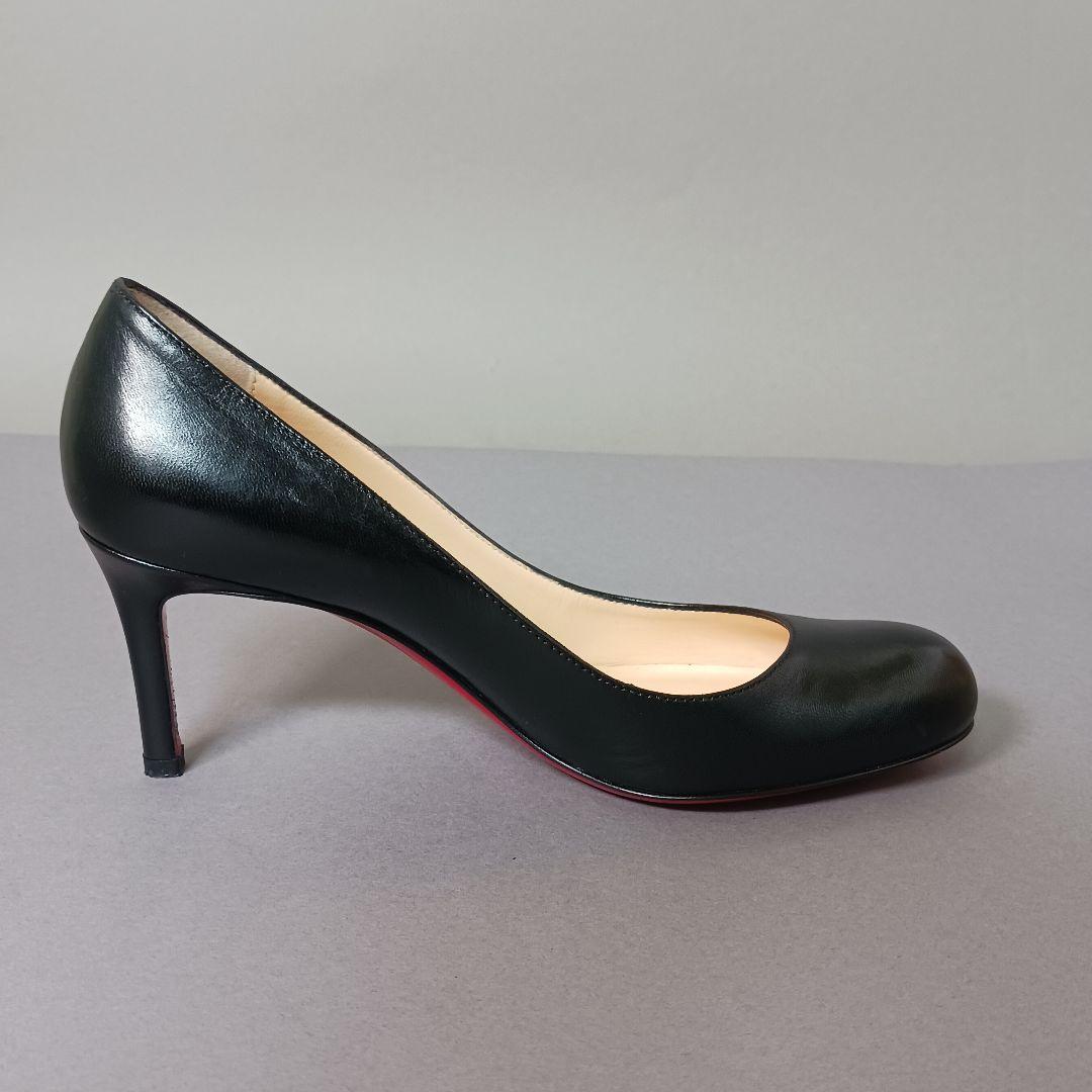 691/良品/Christian Louboutinルブタン/パンプス/ブラック